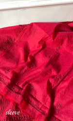 将图像加载到图库查看器中, Women's Lakhnavi Handcrafted Mul Chanderi Unstitched Chikankari Full Suit Material - HONC0319530
