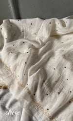 Load image into Gallery viewer, Women's Lakhnavi Handcrafted Mul Chanderi Unstitched Kurta And Dupatta Set- HONC0313326
