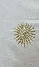 Load image into Gallery viewer, Lakhnavi Handcrafted Cotton Chikankari Bedsheet Set - HONC0373294
