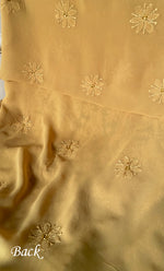 将图像加载到图库查看器中, Women's Lakhnavi Handcrafted Viscose Georgette Unstitched Chikankari Full Suit Material - HONC0325146