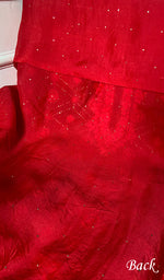 Load image into Gallery viewer, Rubi Women's Lakhnavi Handcrafted Pure Organza Chikankari Unstitched Kurta And Dupatta Set- HONC0351784