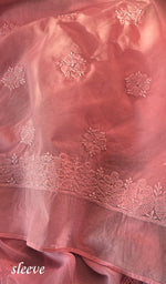 Load image into Gallery viewer, Alayna Women's Lakhnavi Handcrafted Unstitched Cotton Chikankari Suit Material - HONC0294565