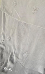 将图像加载到图库查看器中, Women's Lucknowi Handcrafted Viscose Georgette Unstitched Chikankari Suit Material - HONC0319625