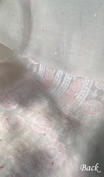 将图像加载到图库查看器中, Gulalai Women's Lakhnavi Handcrafted Mul Chanderi Unstitched Kurta And Dupatta Set - HONC0359788