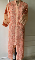 Load image into Gallery viewer, Women's Lakhnavi Handcrafted Cotton Chikankari Kurti - HONC058524