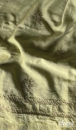 将图像加载到图库查看器中, Women's Lakhnavi Handcrafted Maheshwari Mul Chanderi Unstitched Kurta And Dupatta Set - HONC0268581