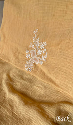 将图像加载到图库查看器中, Women's Lucknowi Handcrafted Kota Cotton Chikankari Unstitched Kurta And Dupatta Set - HONC0371819