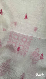 将图像加载到图库查看器中, Women's Lakhnavi Handcrafted Mul Chanderi Kurta And Dupatta Set - HONC0263969