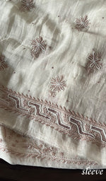 Load image into Gallery viewer, Women's Lakhnavi Handcrafted Mul Chanderi Kurta And Dupatta Set - HONC0292192