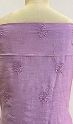 将图像加载到图库查看器中, Women's Lucknowi Handcrafted Muslin Chikankari Suit Material - HONC0163902