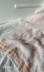 Load image into Gallery viewer, Women's Lakhnavi Handcrafted Maheshwari Mul Chanderi Kurta And Dupatta Set - HONC0312964