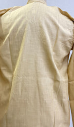 Load image into Gallery viewer, Men's Lucknowi Handcrafted Cotton Chikankari Kurta - HONC0199719