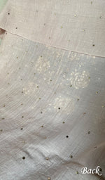 Load image into Gallery viewer, Women's Lakhnavi Handcrafted Mul Chanderi Unstitched Kurta And Dupatta Set - HONC0323216