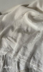 Load image into Gallery viewer, Women's Lakhnavi Handcrafted Unstitched Mul Chanderi Kurta And Dupatta Set - HONC0327485