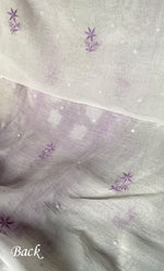 Load image into Gallery viewer, Women's Lakhnavi Handcrafted Unstitched Mul Chanderi Kurta And Dupatta Set - HONC0327491