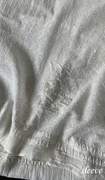 Load image into Gallery viewer, Women's Lakhnavi Handcrafted Maheshwari Mul Chanderi Unstitched Kurta And Dupatta Set - HONC0288973