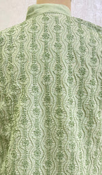 Load image into Gallery viewer, Men's Lucknowi Handcrafted Cotton Chikankari Kurta - HONC0121649