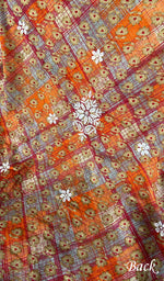 将图像加载到图库查看器中, Women's Lakhnavi Handcrafted Cotton Chikankari Kurta And Kurta Dupatta Set - HONC0264800