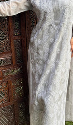 Load image into Gallery viewer, Shahida Women's Lucknowi Handcrafted Cotton Chikankari Kurti - HONC0188606