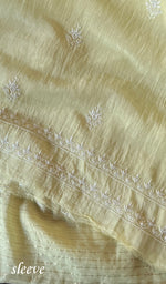 Load image into Gallery viewer, Women's Lakhnavi Handcrafted Mul Chanderi Unstitched Kurta And Dupatta Set - HONC0280845