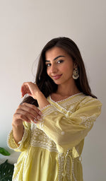 Load image into Gallery viewer, Fawziya Women's Lucknowi Handcrafted Cotton Angrakha - HONC0382663