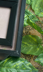 Load image into Gallery viewer, Handcrafted Chikankari Tray with Two Coasters – Wooden Frame - HONC0254755