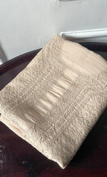 将图像加载到图库查看器中, Lucknowi Handcrafted Munga Silk Chikankari Unstitched Men's Kurta Fabric - HONC0302372