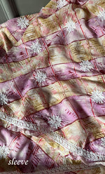 将图像加载到图库查看器中, Women's Lakhnavi Handcrafted Cotton Chikankari Unstitched Kurta And Kurta Dupatta Set - HONC0312694