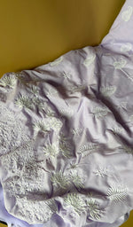Load image into Gallery viewer, Women's Lakhnavi Handcrafted Cotton Chikankari Full Suit Material .