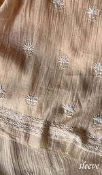 Load image into Gallery viewer, Tazeen Women's Lakhnavi Handcrafted Mul Chanderi Kurta And Dupatta Set - HONC02185565