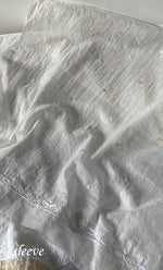 将图像加载到图库查看器中, Women's Lakhnavi Handcrafted Mul Chanderi Unstitched Kurta And Dupatta Set - HONC0319458