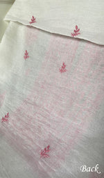 将图像加载到图库查看器中, Women's Lakhnavi Handcrafted Mul Chanderi Unstitched Kurta And Dupatta Set - HONC0314665