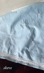 Load image into Gallery viewer, Women's Lakhnavi Handcrafted Cotton Chikankari Unstitched Kurti Fabric - HONC0326388