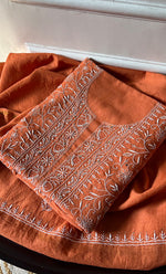 Load image into Gallery viewer, Women's Lakhnavi Handcrafted Maheshwari Mul Chanderi Kurta And Dupatta Set - HONC0275132