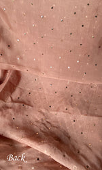 将图像加载到图库查看器中, Khushboo Women's Lakhnavi Handcrafted Pure Organza Chikankari Unstitched Kurta And Dupatta Set- HONC0