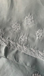 Load image into Gallery viewer, Fairoz Women's Lakhnavi Handcrafted Cotton Chikankari Saree - HONC0232527