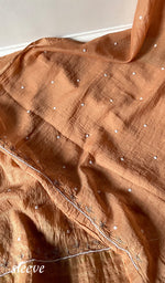 Load image into Gallery viewer, Women's Lakhnavi Handcrafted Mul Chanderi Unstitched Kurta And Dupatta Set- HONC0323418