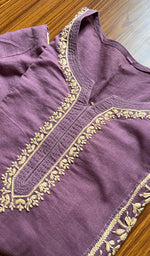 将图像加载到图库查看器中, Meerab Women's Lucknowi Handcrafted Cotton Chikankari Kurti - HONC0300998