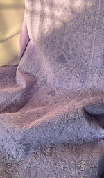 Load image into Gallery viewer, Alayna Women's Lakhnavi Handcrafted Unstitched Cotton Chikankari Suit Material - HONC0294231