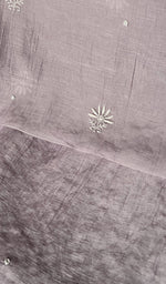 将图像加载到图库查看器中, Women's Lakhnavi Handcrafted Mul Chanderi Unstitched Kurta And Dupatta Set - HONC0241676