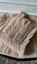 Load image into Gallery viewer, Women's Lakhnavi Handcrafted Mul Chanderi Unstitched Kurta And Dupatta Set - HONC03008500