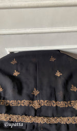 Load image into Gallery viewer, Lucknowi Handcrafted Faux-Georgette Chikankari Suit Material - HONC0347515