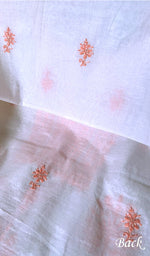 Load image into Gallery viewer, Gulnaz Women's Lakhnavi Handcrafted Mul Chanderi Kurta And Dupatta Set - HONC0248428