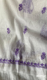 将图像加载到图库查看器中, Women's Lakhnavi Handcrafted Mul Chanderi Kurta And Dupatta Set - HONC0263965