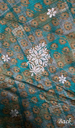 Load image into Gallery viewer, Alveena Women's Lakhnavi Handcrafted Cotton Kurta Dupatta set - HONC0251562