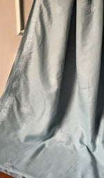 Load image into Gallery viewer, Fairoz Women's Lakhnavi Handcrafted Cotton Chikankari Saree - HONC0232514