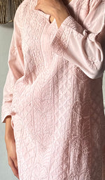 将图像加载到图库查看器中, Shejali Women's Lakhnavi Handcrafted Cotton Chikankari Kurti - HONC0344144