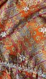 将图像加载到图库查看器中, Women's Lakhnavi Handcrafted Cotton Chikankari Kurta And Kurta Dupatta Set - HONC0264800