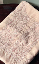 将图像加载到图库查看器中, Women's Lakhnavi Handcrafted Modal Cotton Chikankari Unstitched Kurti Fabric - HONC0287651