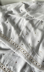 将图像加载到图库查看器中, Women's Lucknowi Handcrafted Viscose Georgette Chikankari Kurta and Dupatta Set- HONC0328894